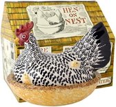 Emma Bridgewater Hens & Toast Large Hen on Nest Silver Boxed