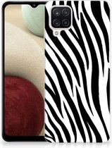 Trendy Telefoonhoesjes Samsung Galaxy A12 Smartphone hoesje Zebra