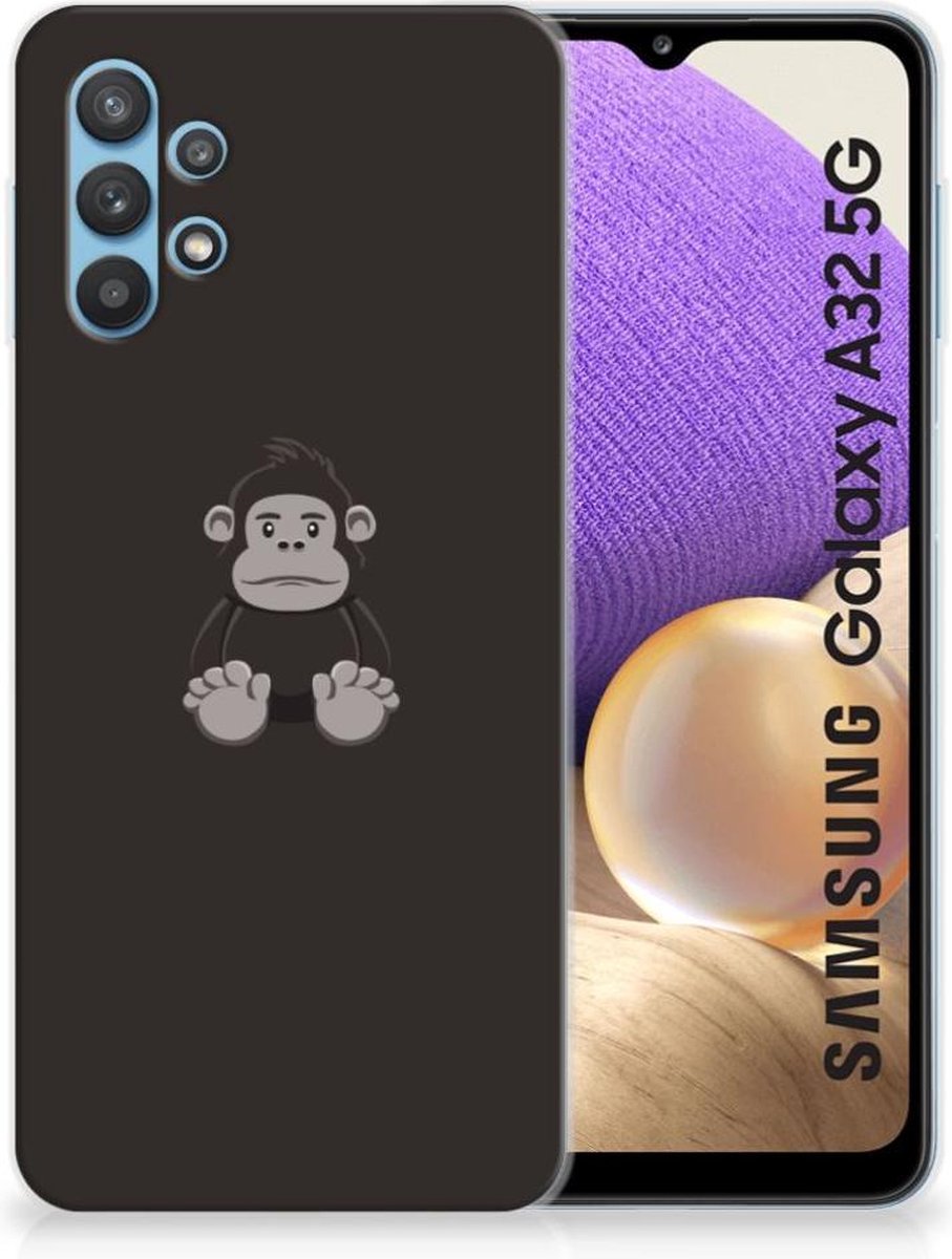Samsung Galaxy A32 5G Telefoonhoesje met Naam Gorilla