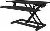 Bakker Elkhuizen Adjustable Sit-Stand Desk Riser 2 - Zwart