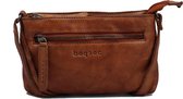 Bagsac Leren Schoudertas 6006 Cognac