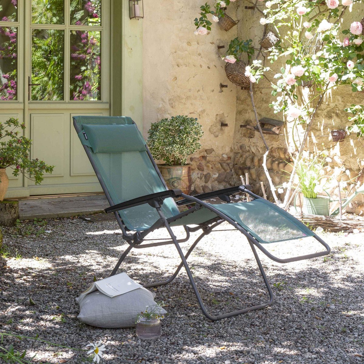 Lafuma R Clip - Fauteuil relax - Réglable - Pliable - Zero Gravity