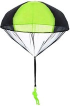 Mini Soldaat met Parachute - Echt Werkend - Speelgoed - Kinderen - Soldier - Kinderspeelgoed - Sportief - Leerzaam - Geel.