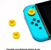 Thumb Grips | Thumb Sticks | Gaming Thumbsticks | Geschikt voor Nintendo Switch & Lite | 1 Set = 2 Thumbgrips | Animal | Geel