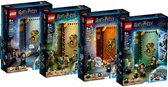 LEGO Harry Potter Zweinstein Moments - 4 lego-boeken (76382 + 76383 + 76384 + 76385)