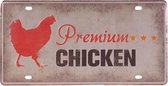 Amerikaans nummerbord - Premium Chicken