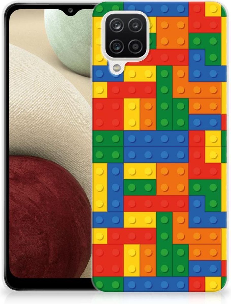TPU Hoesje voor Samsung Galaxy A12 TPU bumper Blokken