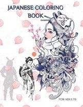 Japanese Coloring Book for Adults