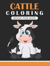 Cattle coloring book for kids
