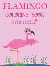 Flamingo Coloring Book for girls