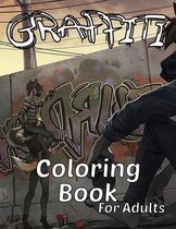Graffiti coloring book for adults