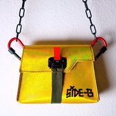 Side-B Crossbody bag gold/rainbow