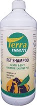SOS-VERDE TerraNeem Hondenshampoo Kattenshampoo - 1000 ml voordeelverpakking - Geweldig tegen jeuk en huidirritaties. Reinigt en verzacht - Parfumvrij & Huidvriendelijk, Verzorgend & Eenvoudi