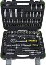 JBM Tools | Set van zeskante doppen, 94-delig