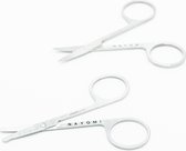 Stainless Steel Makeup Scissors Two Piece