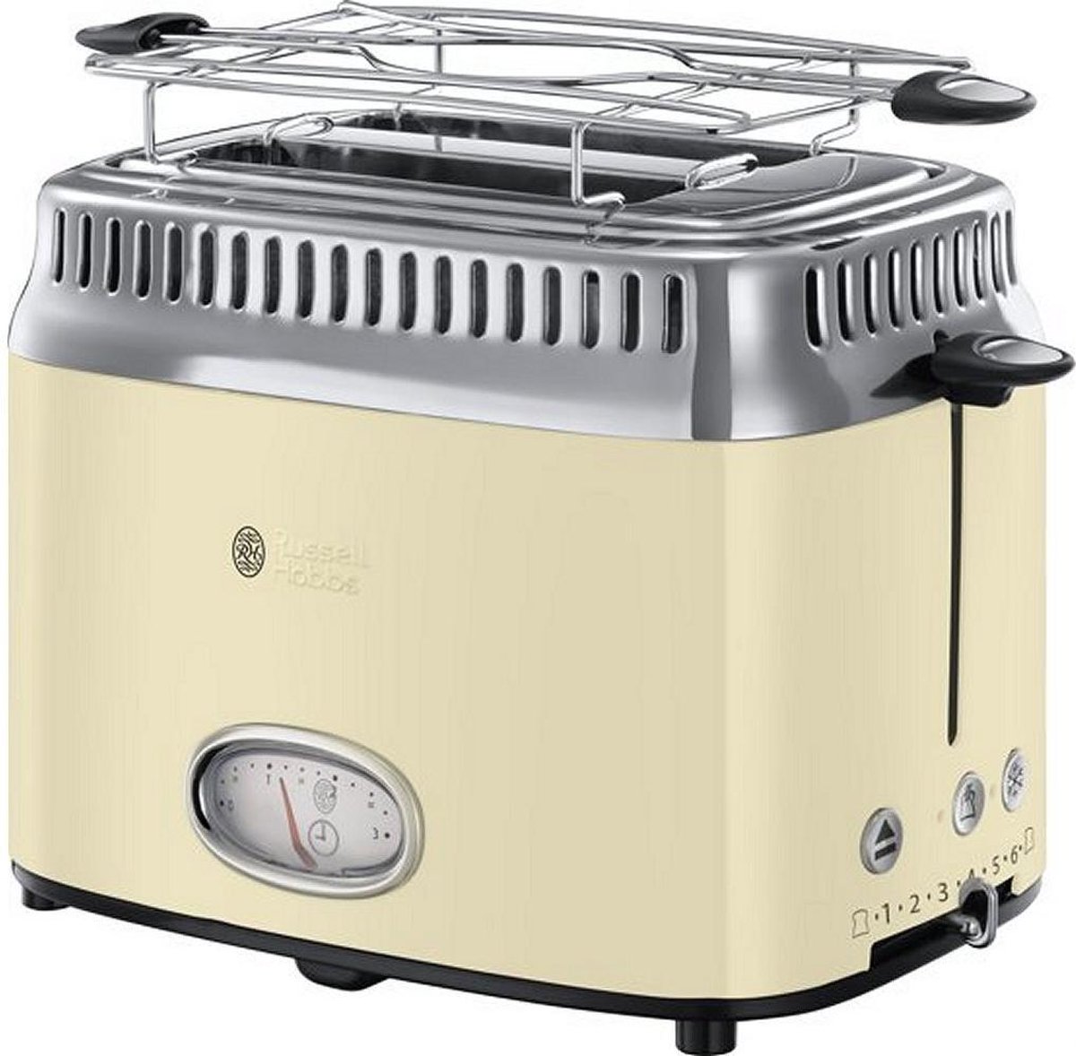 Russell Hobbs 21682-56 Retro Vintage - Grille-pain - Crème