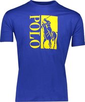 Polo Ralph Lauren  T-shirt Blauw Normaal - Maat M - Heren - Lente/Zomer Collectie - Katoen