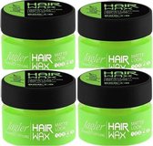 Jagler - Haarwax -  Matte look - wax -150 ml - 4 stuks