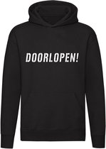 Doorlopen sweater | rot op | loop door | marathon | hardloper | grappig | unisex | trui | sweater | hoodie | capuchon