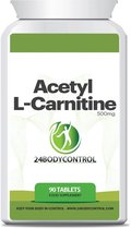 24Bodycontrol Acetyl L-carnitine Duopack vetverbranders - 180 capsules - Voedingssupplement