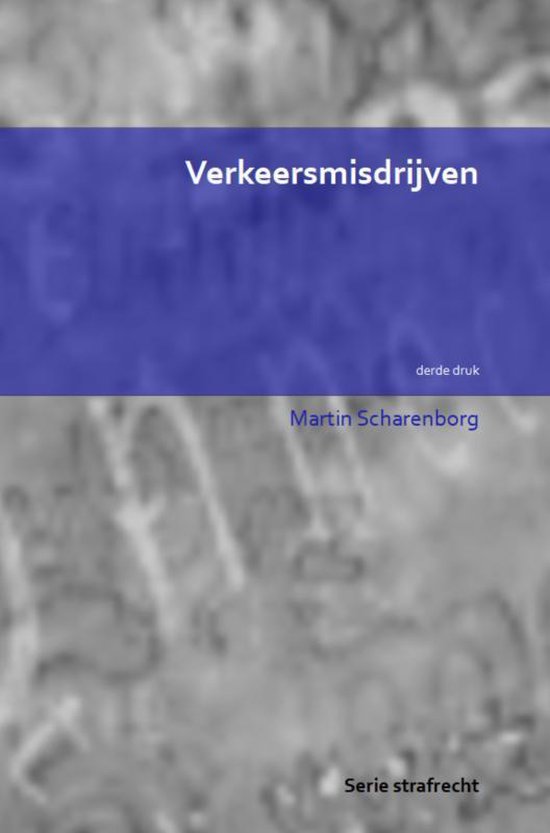 Verkeersmisdrijven - cover