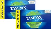 Tampax Tampons Compak Super - 72 tampons (2x36)