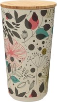 Wisewood Botanisch Bamboe Composiet Ronde Pot - Large Voorraaddoos