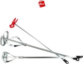 Deal Tools RVS Verfmenger | 400 x 55mm | 400 x 75mm | 370 x 60mm | 3 Delig