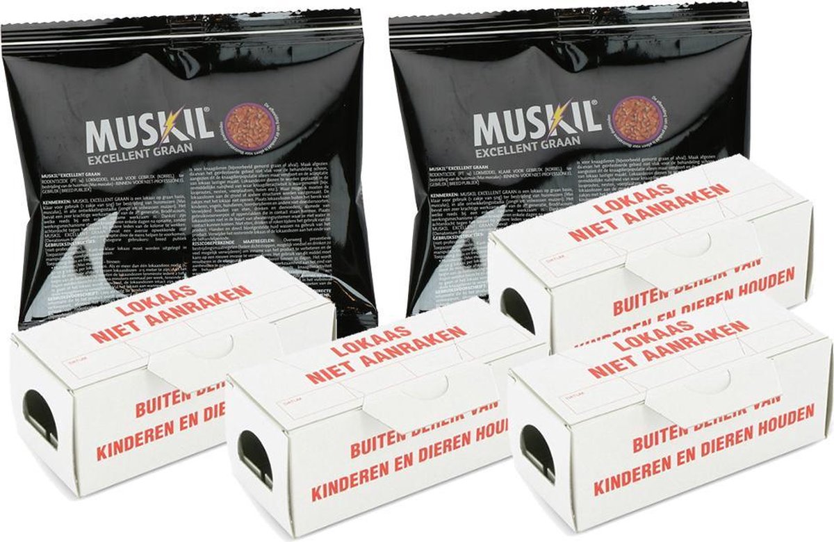 Muskil Muizengif Pakket (100 gram gif) - Muskil