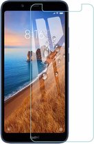 Tempered Glass - Screenprotector voor Xiaomi Redmi 7A - Glasplaatje Transparant