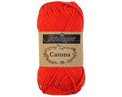 Scheepjes Catona 115 Hot Red