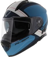 Vemar Motorhelm Zephir Mars mat blauw wit M