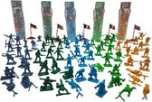 1x koker soldaatjes - speelgoed - leger - soldaten - jongens - soldaat - speelgoed - speelset - Viros