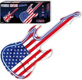 Wandklok guitaar USA 74 cm