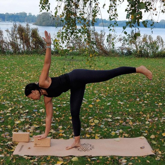 Samarali Yogablok - 100% biologisch kurk - Yogablok kurk van Samarali — afbeelding 4