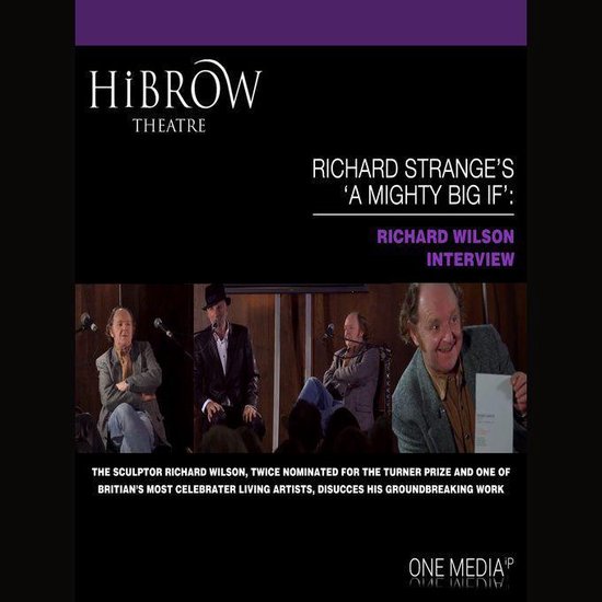 HiBrow: Richard Strange's A Mighty Big If - Richard Wilson - cover