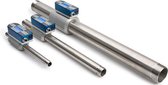 VPFlowScope In-line – thermischer Massendurchflussmesser mit Erdstromdurchgangs-, Luftdruck- & Temperaturmesser - 1,27 cm - 5m Kabel mit M12-Stecker & Verlängerung - Starterpaket- BSP