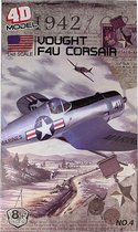 Vought F4U Corsair (Bouwpakket) (Amerikaanse Leger Vliegtuig) #4 schaal 1/48 - Leger / Army - Schaalmodel - Vliegtuig Oorlogs model