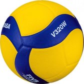 Mikasa V320W Volleybal - Volleyballen - geel/blauw