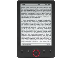 Denver E Reader 6 inch - E book Reader 4GB - A kwaliteit Carta-paneel - MicroSD Ingang - EBO625