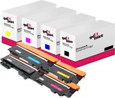Go4inkt compatible met HP 117A zwart, cyaan, magenta, yellow toners cartridges geschikt voor HP Color Laser MFP 170 150 178 179 W2070A W2071A W2072A W2073A