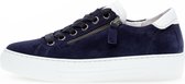 Gabor 465 Lage sneakers - Leren Sneaker - Dames - Blauw - Maat 41