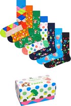 Happy Socks 7 days giftbox 7P multi - 41-46