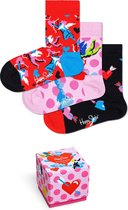 Happy Socks XKLOV08-4300 I Love You Gift Box - Maat 2-3Y