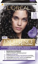 L’Oréal Paris Excellence Cool Creams 3.11 - Ultra Ash Donkerbruin - Permanente haarverf