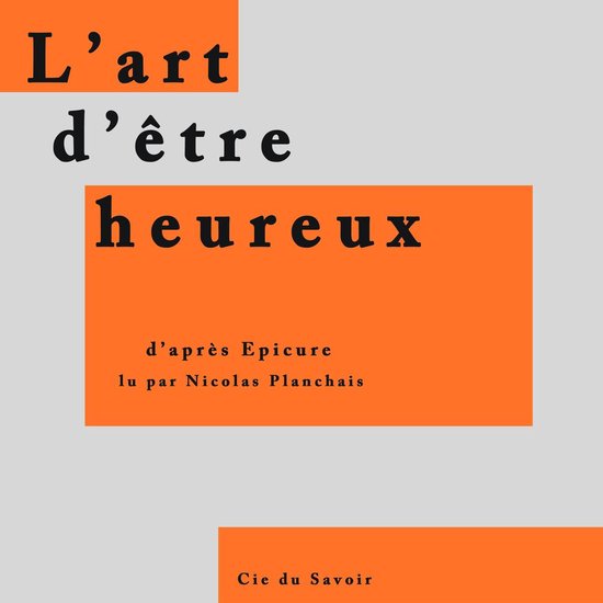 L'art d'être heureux - cover