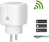 Smart Life - Smart Plugg slimme stekker tijdschakelaar energiemeter smartphone app Google Assistant Home Amazon Alexa