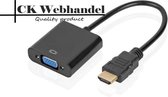 HDMI naar VGA Adapter | Male naar Female adapter | 1080P Full HD | CK Webhandel