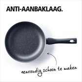 BRABANTIA LIVING Koekenpan - Ø 30 cm - antiaanbak - inductie - zwart