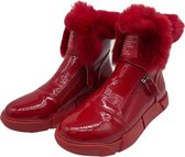La Pèra Rode Boots Dames Laarzen Rood Schoenen - Maat 39